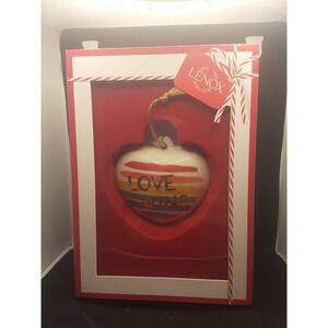 Lenox‎ Love Wins Rainbow Pride Ornament LGBTQIA+ Christmas Ornament New In Box